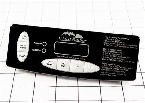 masterbuilt electric smoker control panel|masterbuilt electric smoker replacement controller.